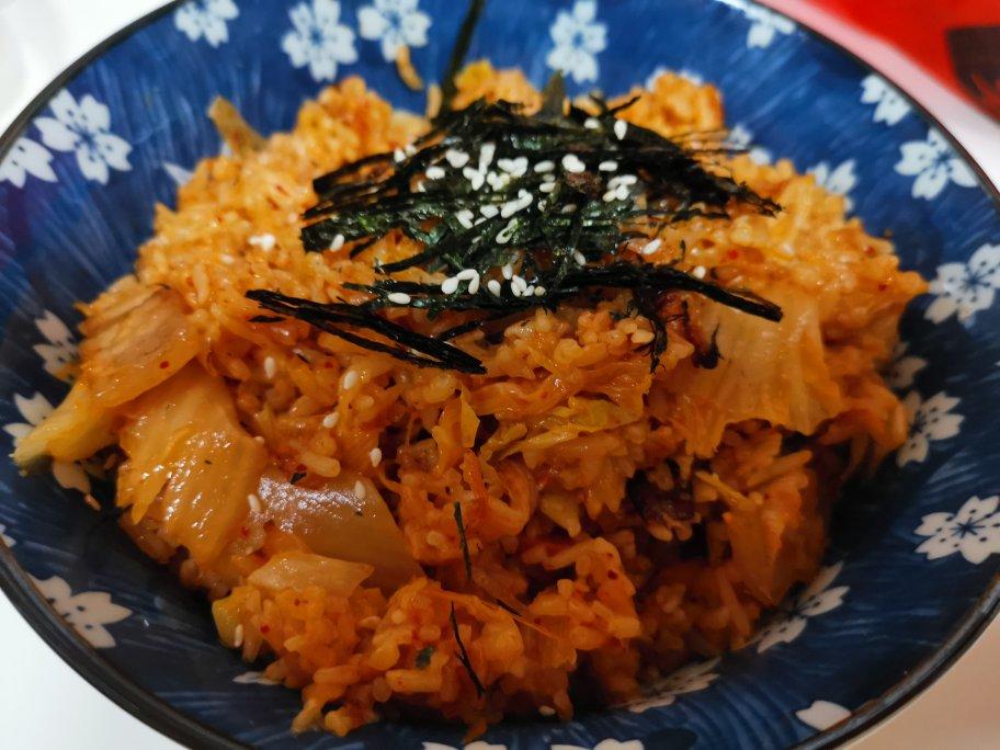 升级版辣白菜炒饭😭姜食堂同款🌟泡菜饭开出了p.o 斯密达