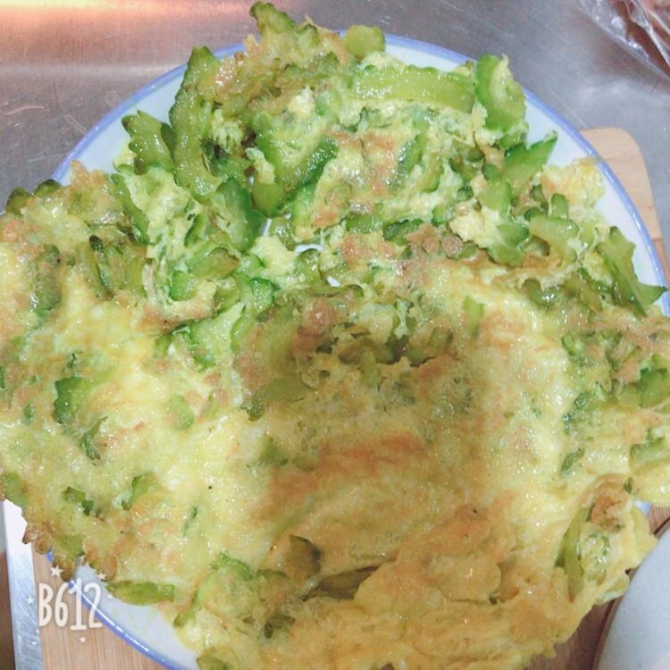 苦瓜炒鸡蛋