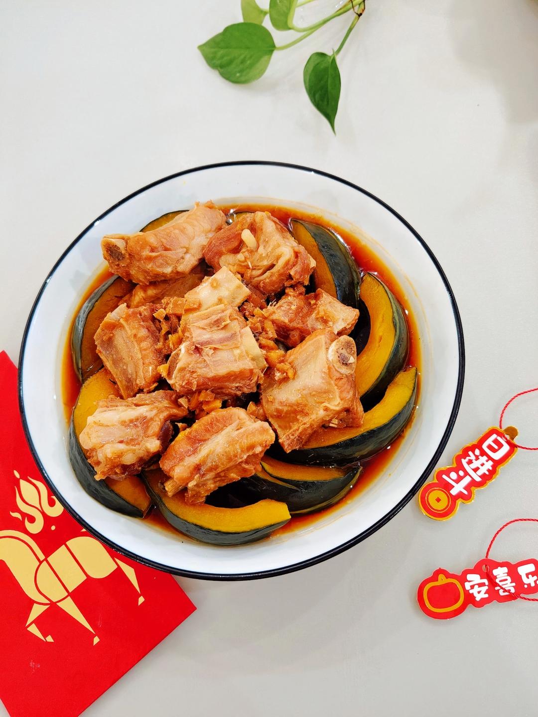 大师菜谱｜排骨蒸南瓜