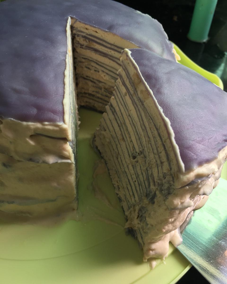 焦糖摩卡香蕉千层蛋糕