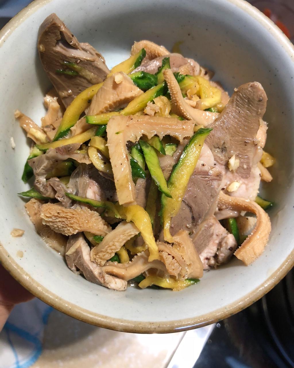 溪潍iris做的香辣拌羊杂简单快手超好吃