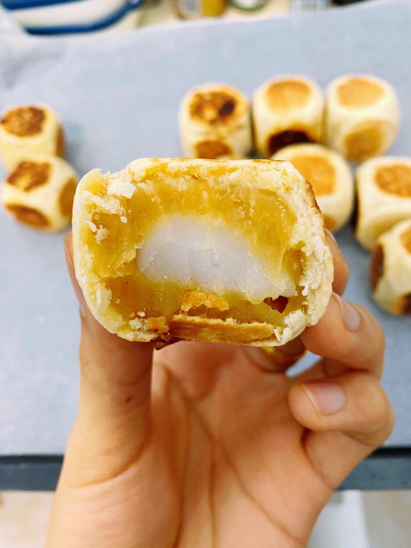 网红爆浆紫薯仙豆糕(低卡版)超长拉丝