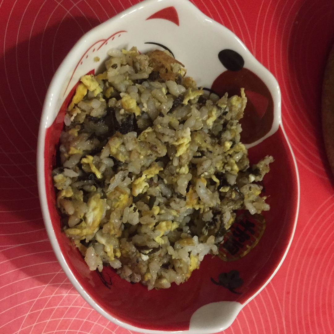 可能是最好吃系列--橄榄菜炒饭