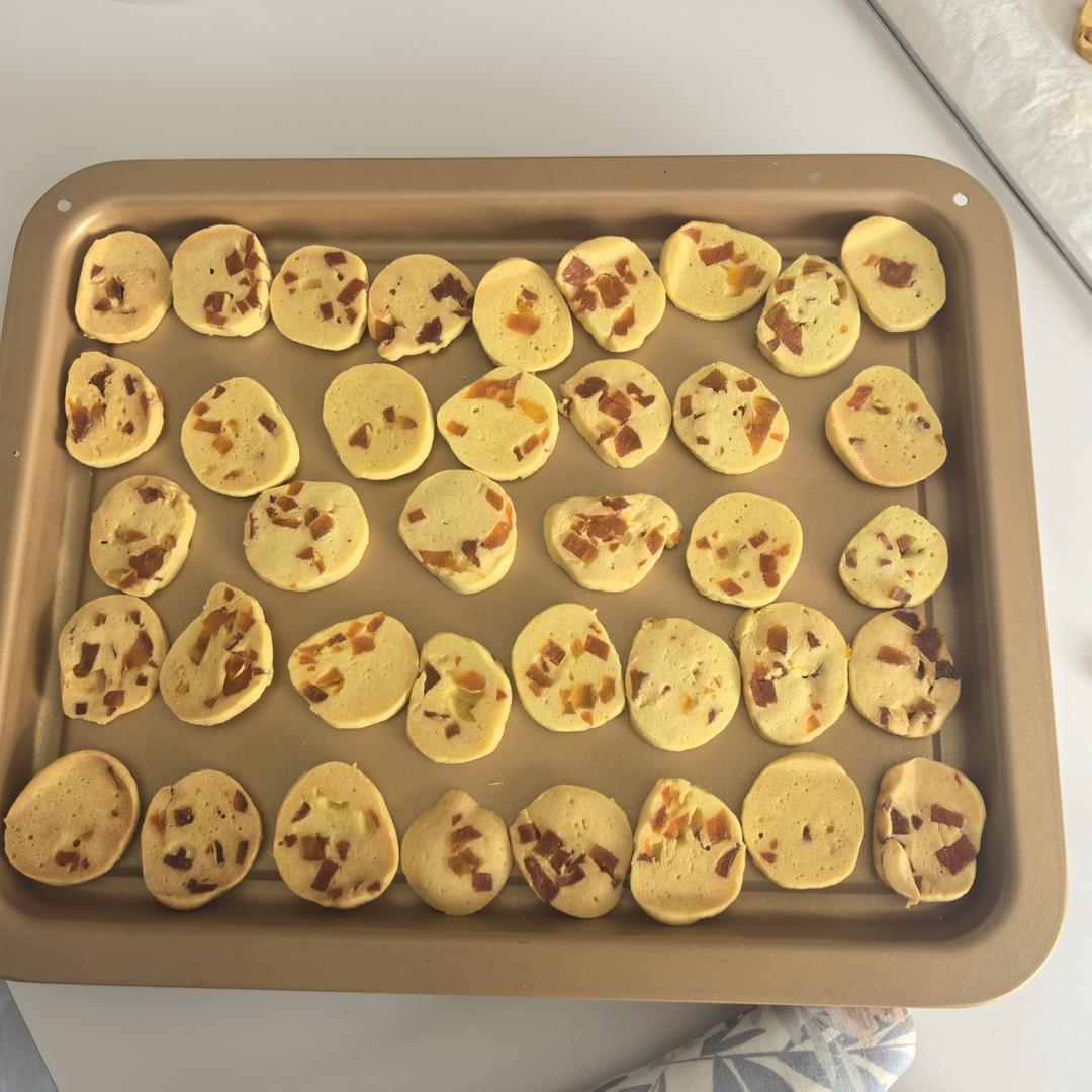 低糖少油版蔓越莓饼干