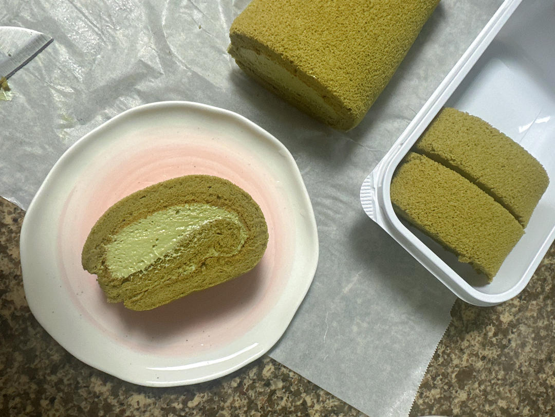 一份抹茶蛋糕卷笔记