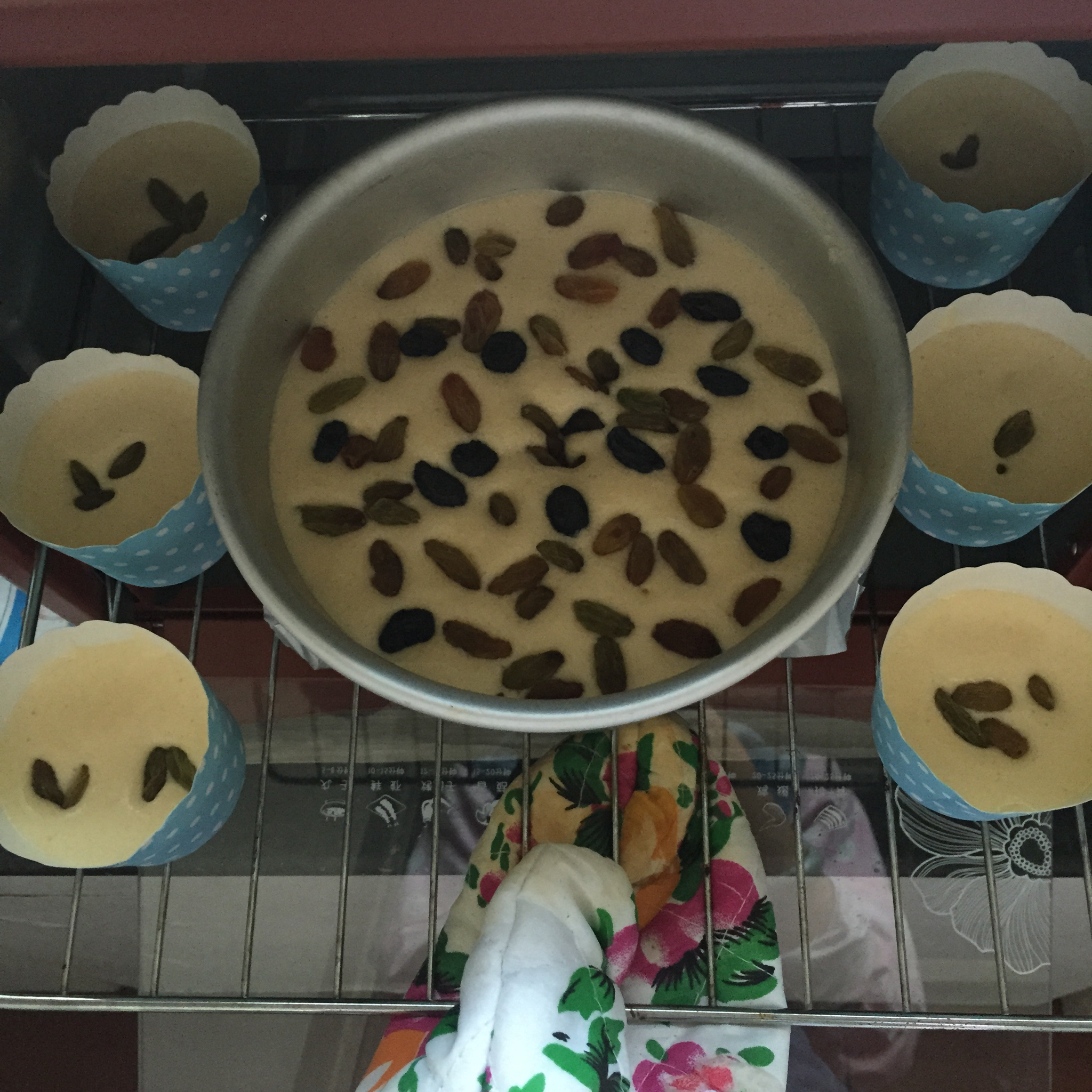 烤箱做蛋糕（戚风蛋糕的做法）