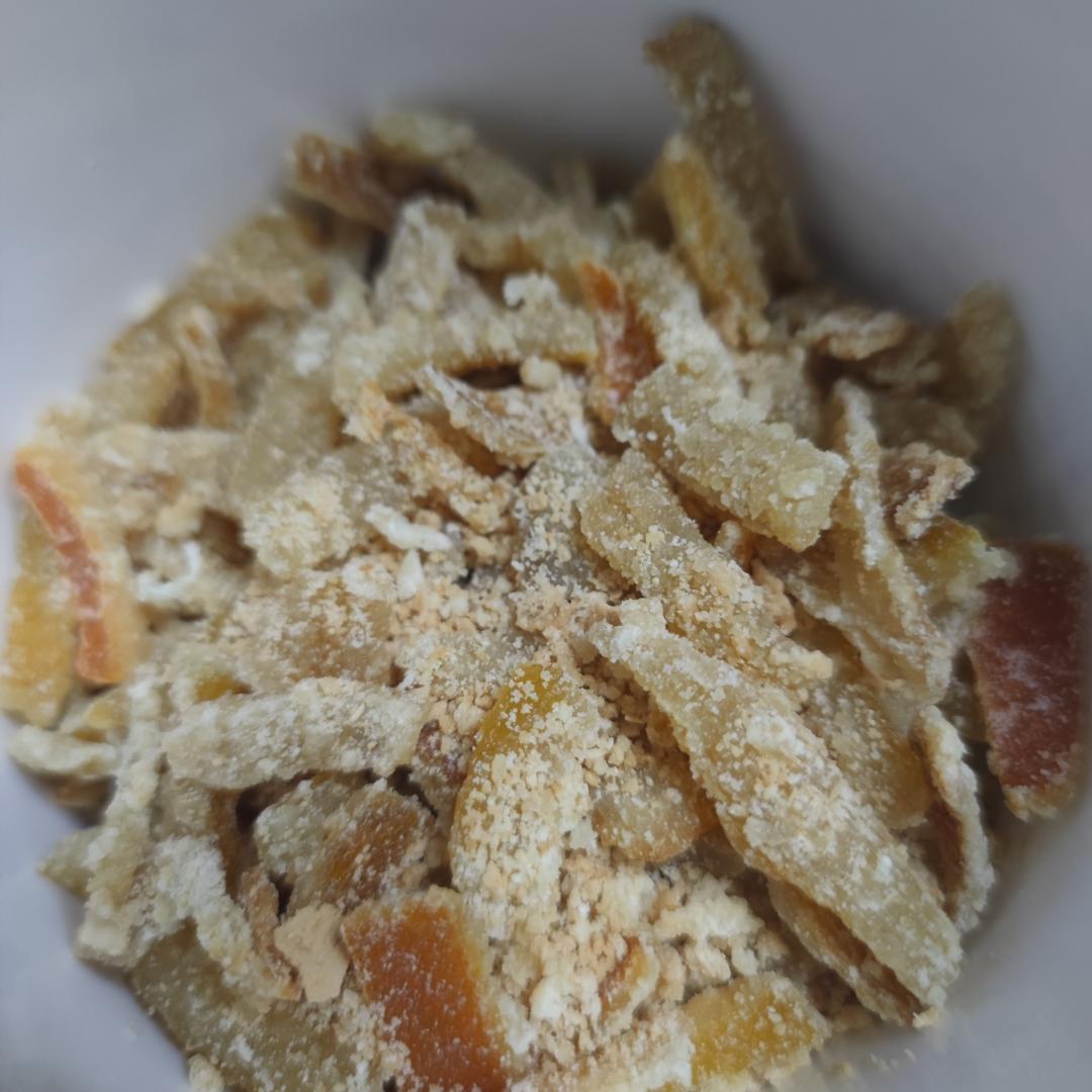 超级好吃的橙子皮零食