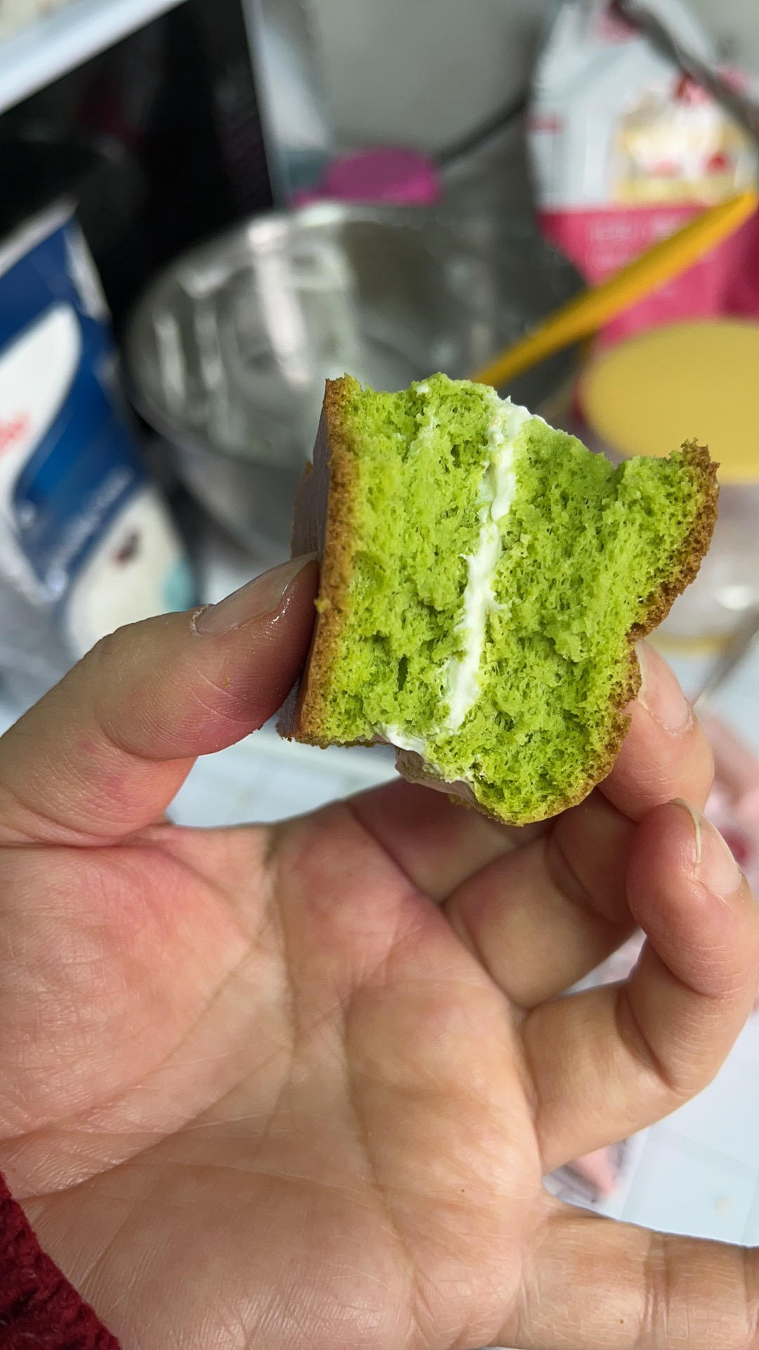 烫面法‼️春日斑斓蛋糕卷‼️细腻绵润不掉皮