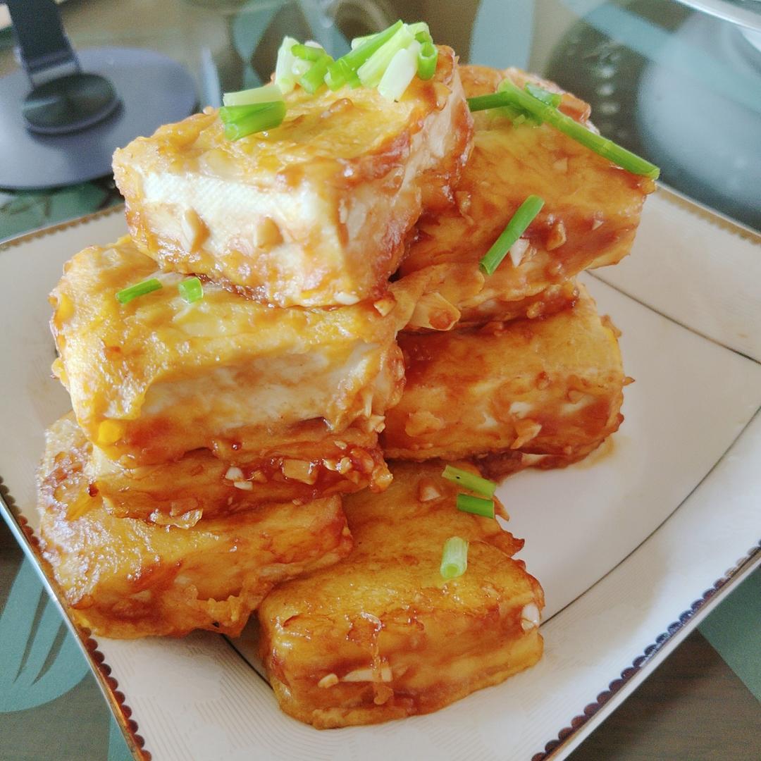 茄汁香煎脆皮豆腐 🤤外酥里嫩