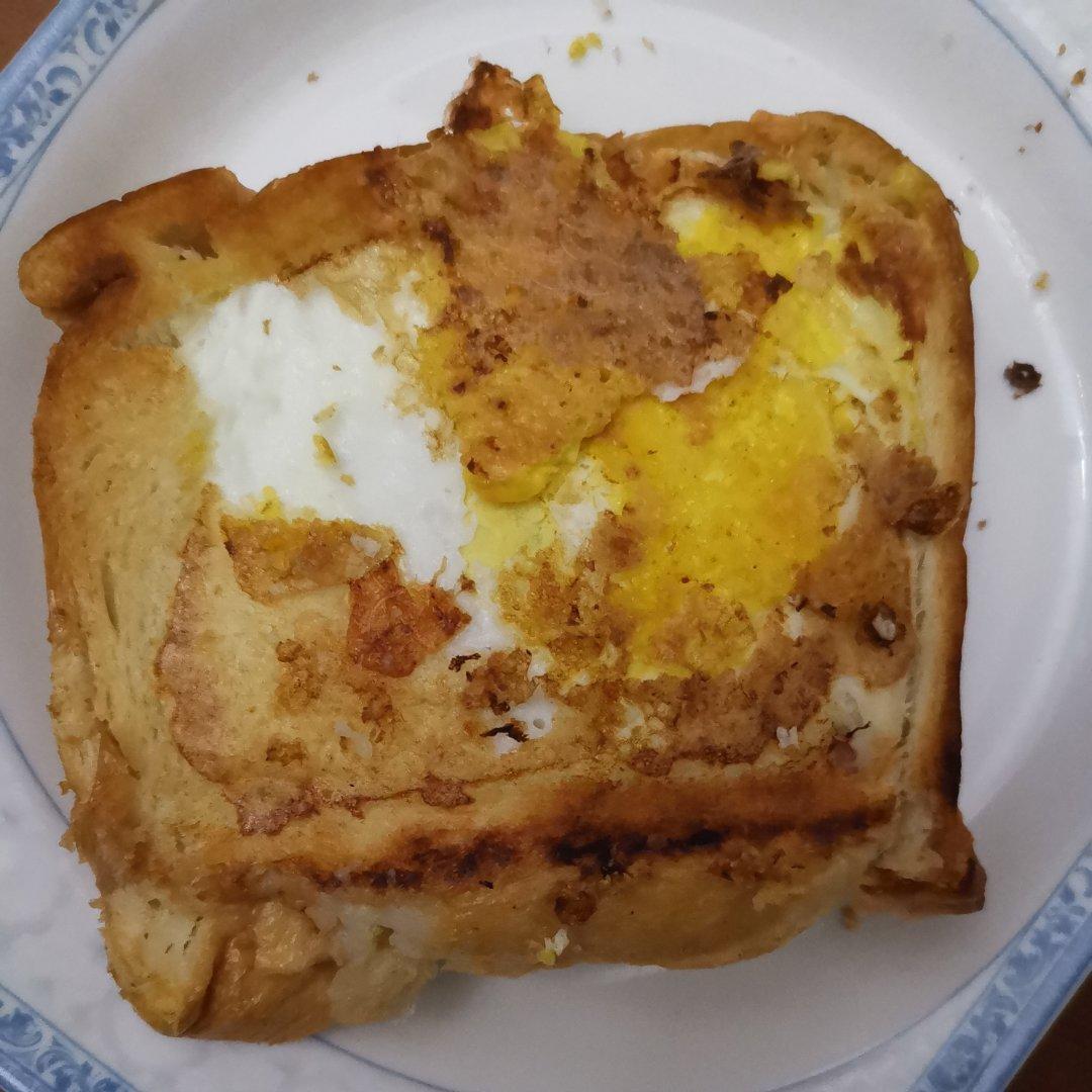 一片吐司的快手三明治