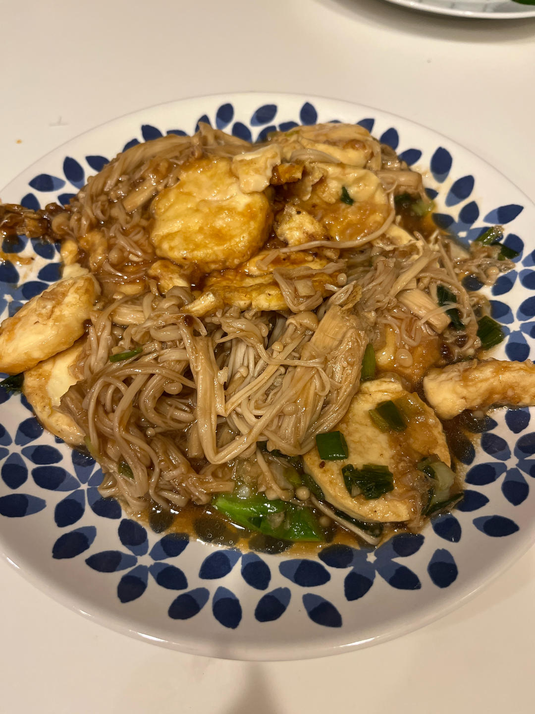 超级下饭菜--金针菇日本豆腐