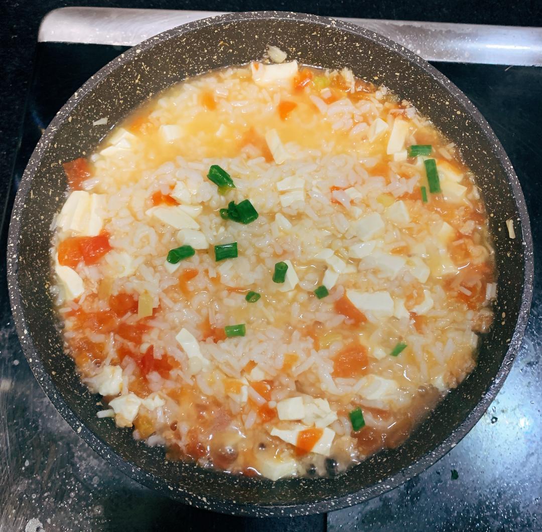 番茄虾仁豆腐煲（宝宝辅食）