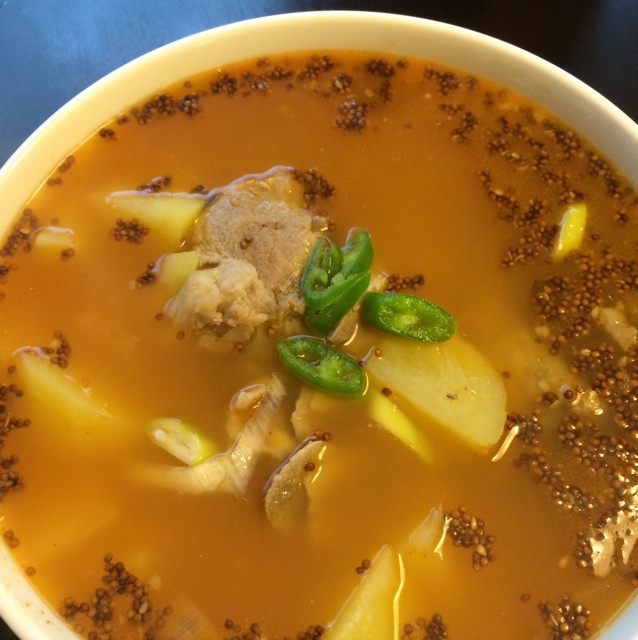 土豆排骨汤