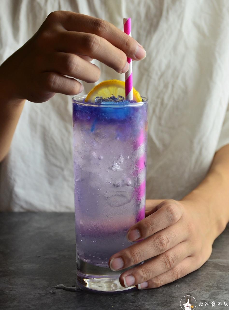 【梦幻星空水】蝶豆花遇上七喜