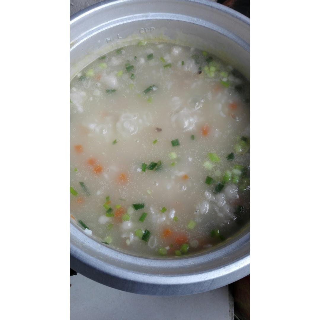 肉末胡萝卜粥（宝宝辅食）