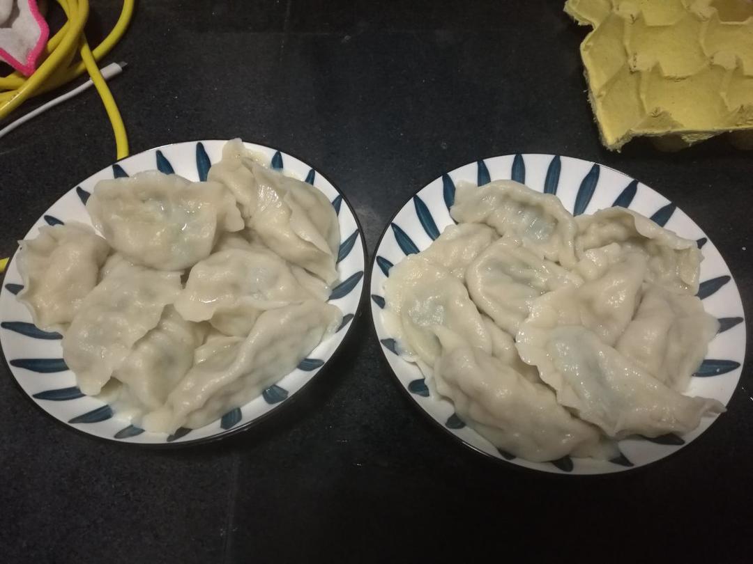 经典的韭菜鸡蛋馅儿饺子 怎么吃都不会腻