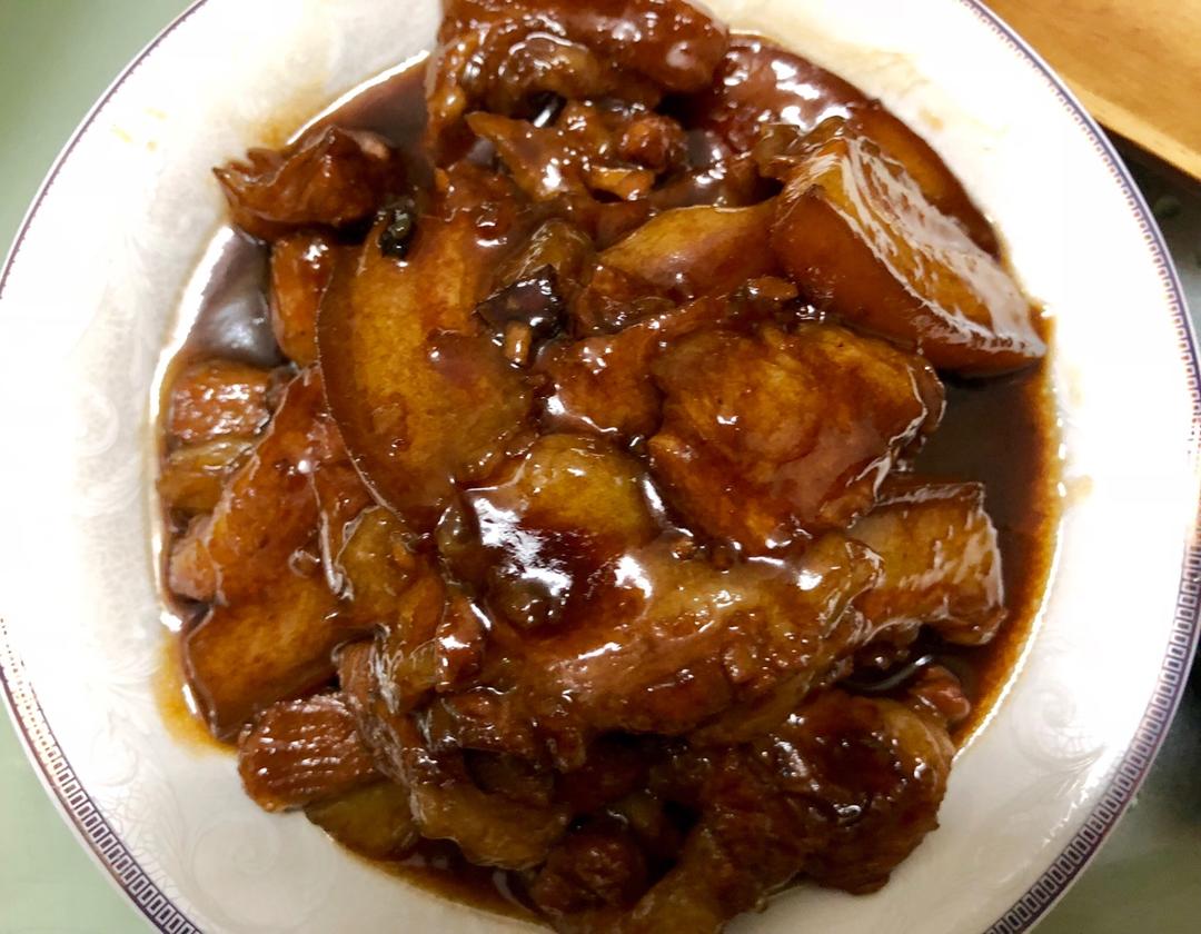 厨师长教你：“把子肉”的家常做法，看着很有食欲，先收藏起来