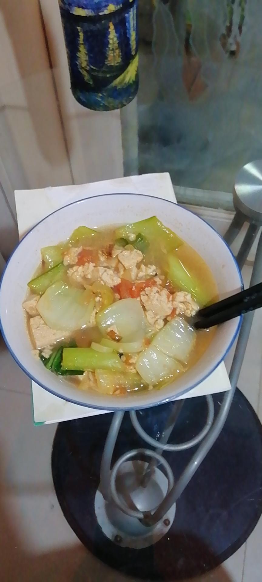 番茄冻豆腐蔬菜汤丨健康·三餐<好好吃饭5>