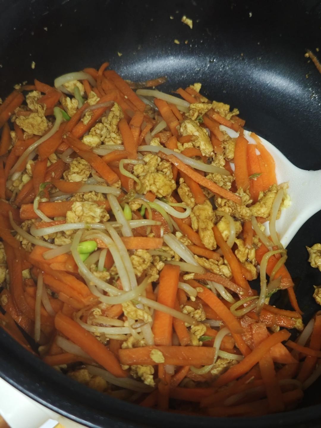 素炒豆芽菜