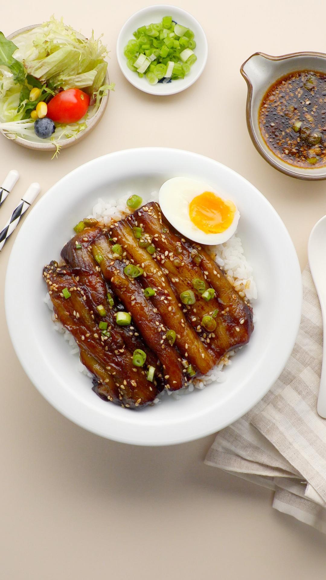 蒲烧茄子饭的做法