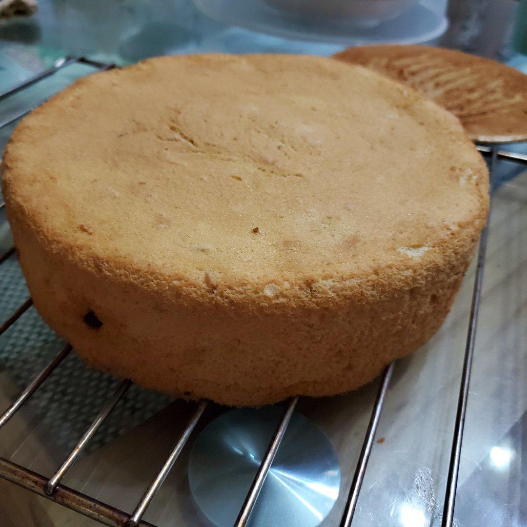 心满意足—香蕉戚风蛋糕