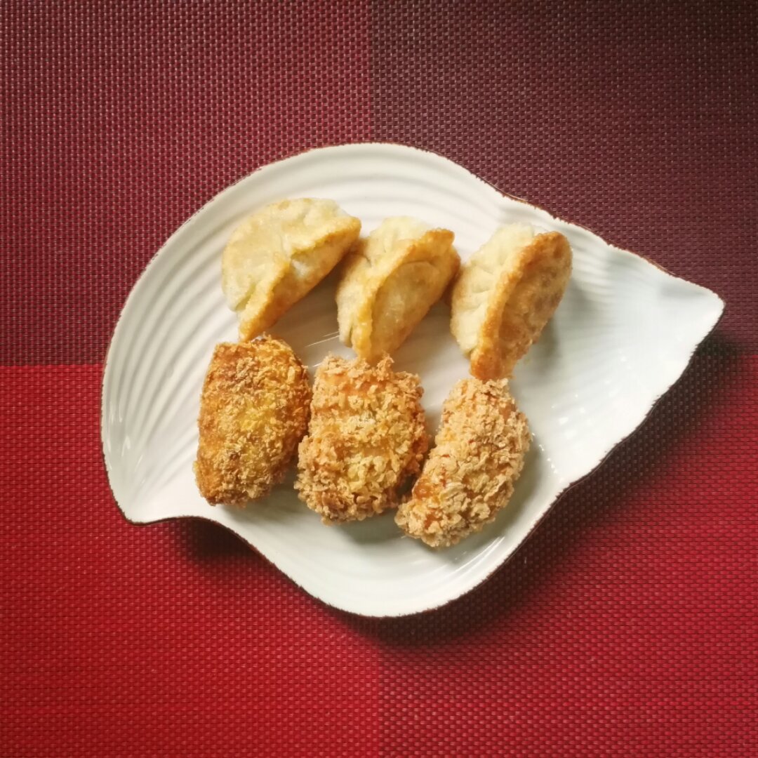 玉米猪肉饺