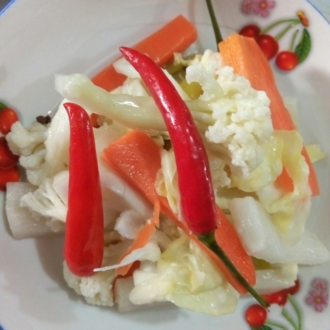 用玻璃瓶做四川泡菜