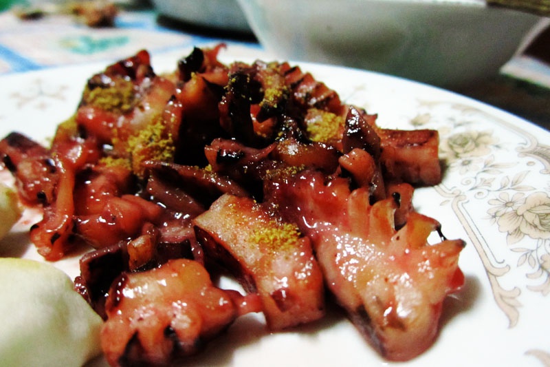 美味烤鱿鱼