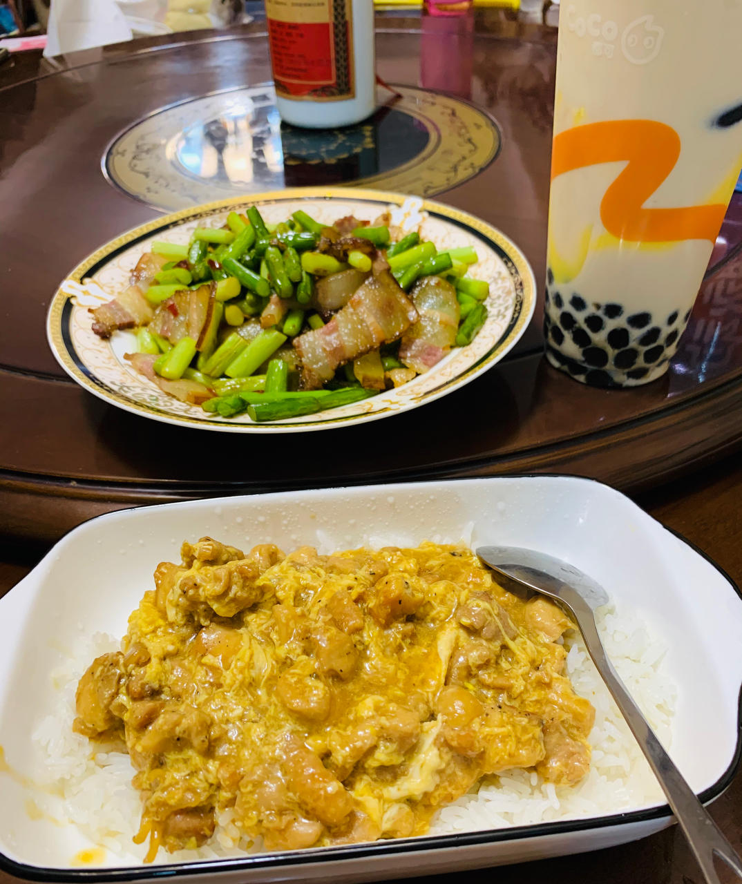 日式碎鸡饭