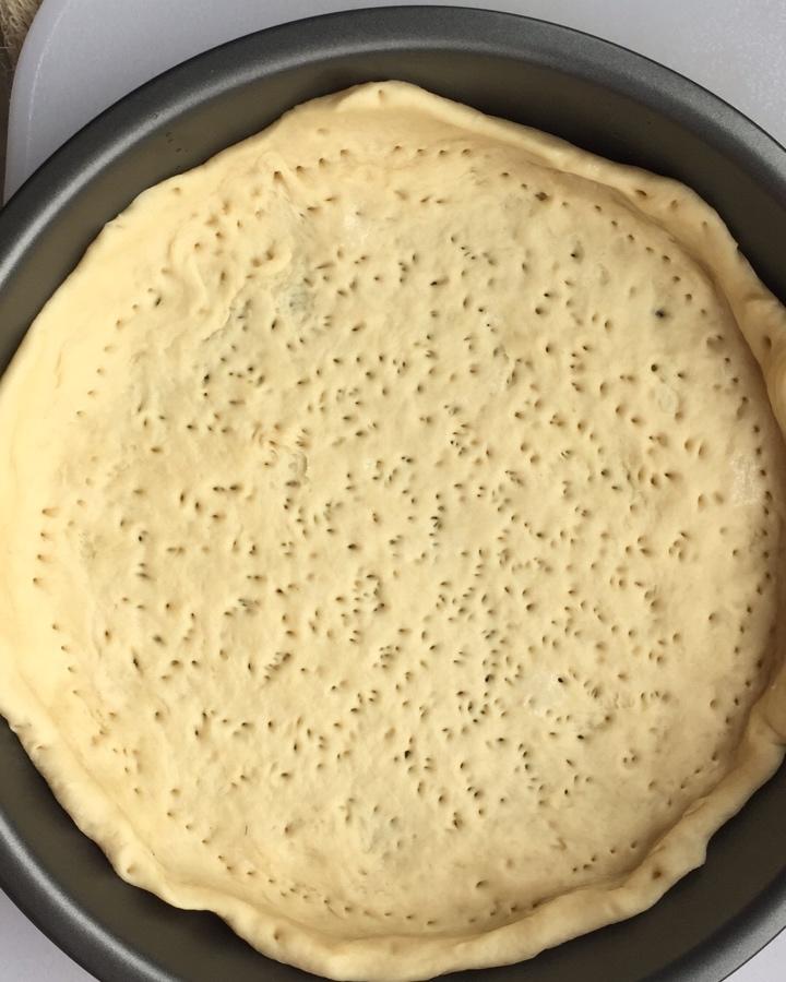 八寸披萨饼皮（四个）制作