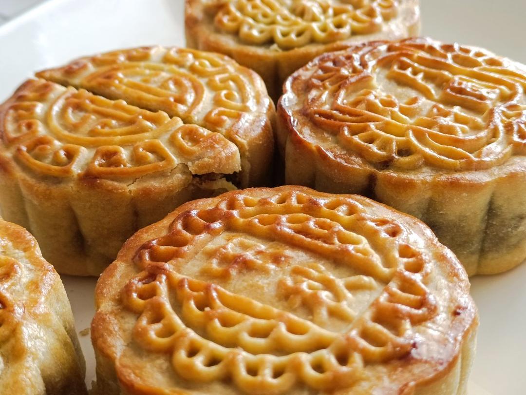 【终极版广式月饼配方】表皮油亮的秘诀！