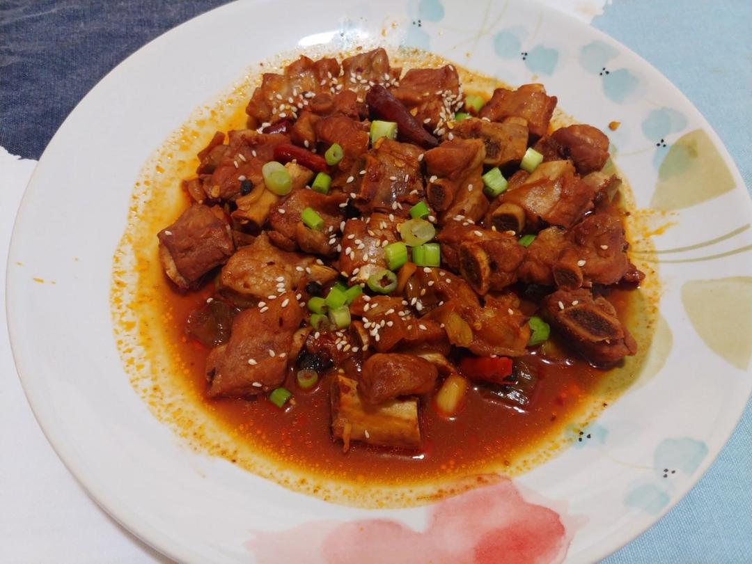 红腐乳烧排骨
