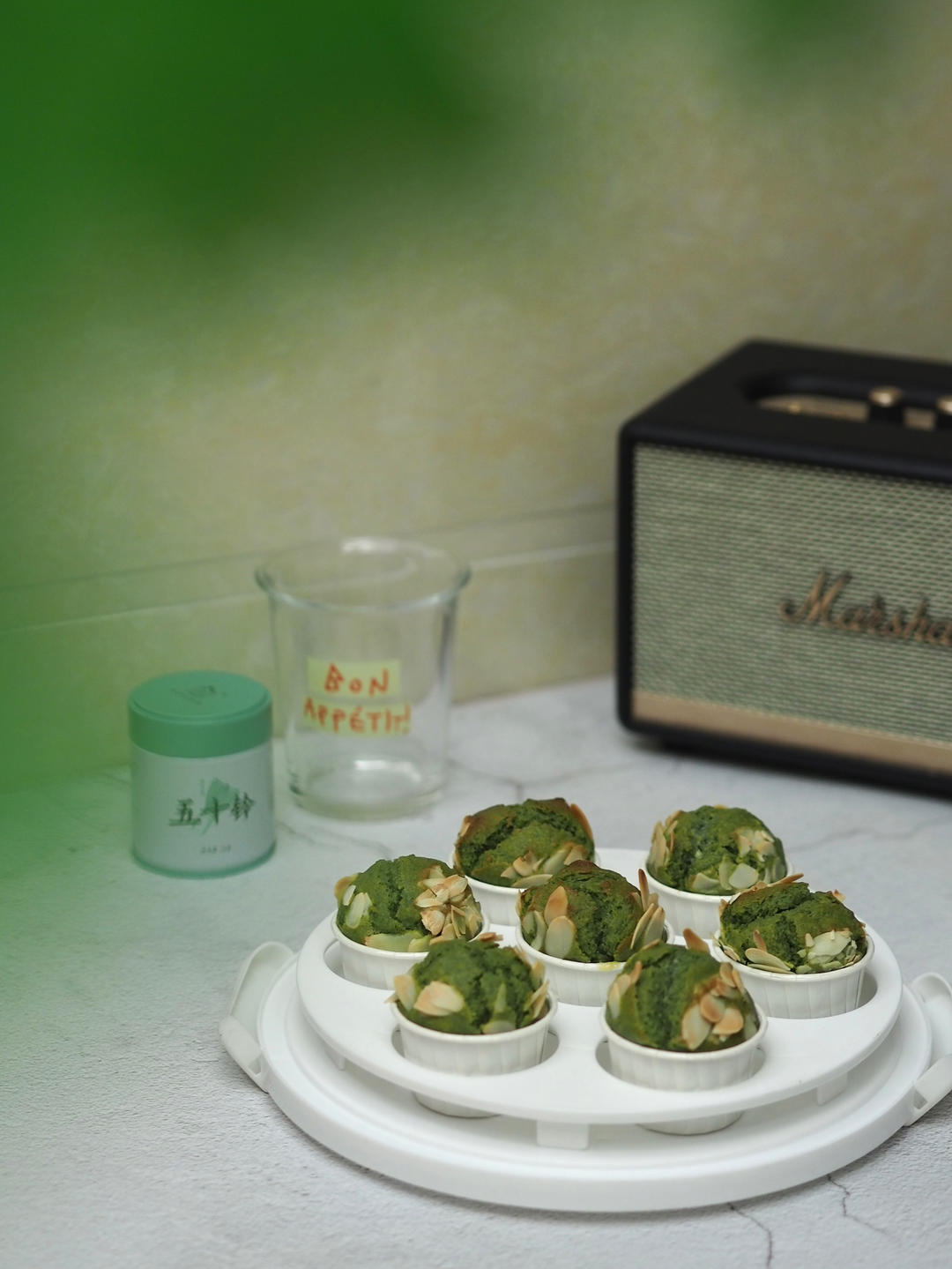 抹茶白巧克力玛芬