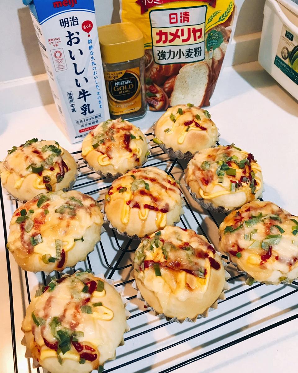 超软葱香芝士包（淡奶油面包体）