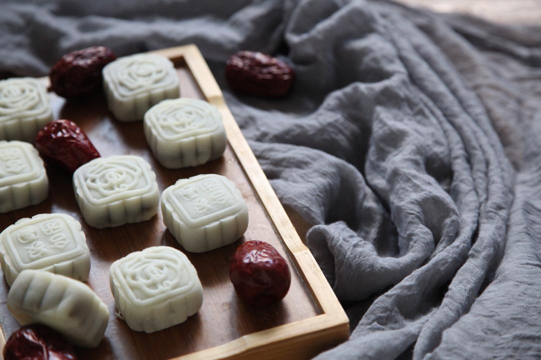 《Tinrry下午茶》冰皮月饼（奶黄馅）