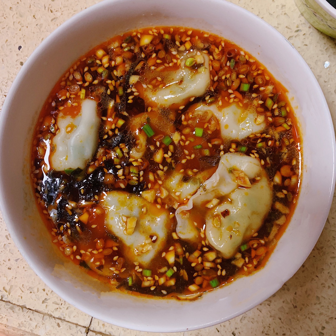 酸汤水饺🥟 | 酸辣鲜！超好吃！的做法 步骤7