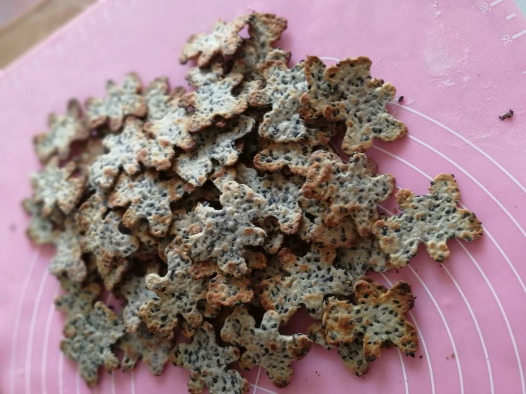 核桃芝麻薄脆小饼 宝宝辅食食谱