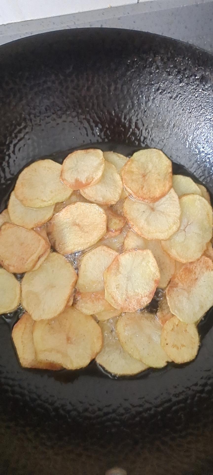 炸土豆片（家庭版薯片）