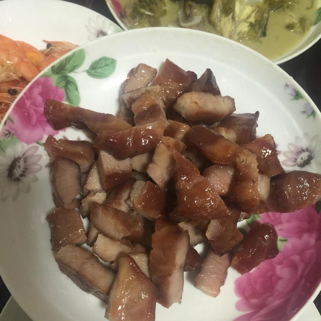 蜜汁烤叉烧