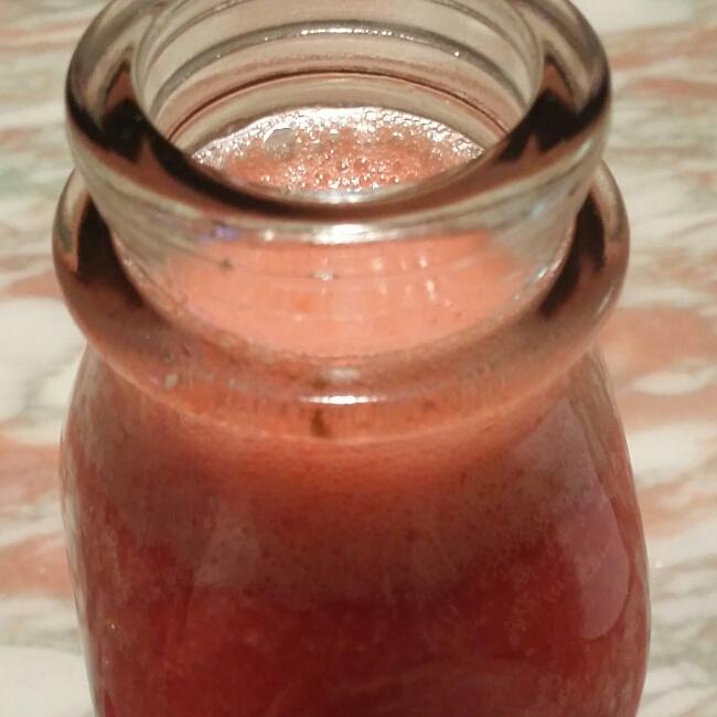 草莓汁的做法