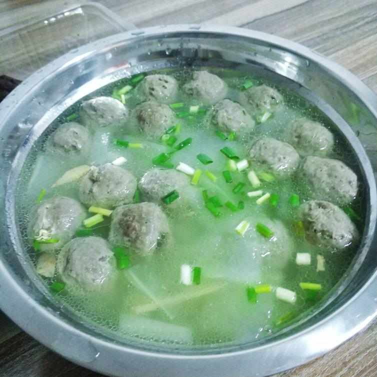 冬瓜汆丸子汤