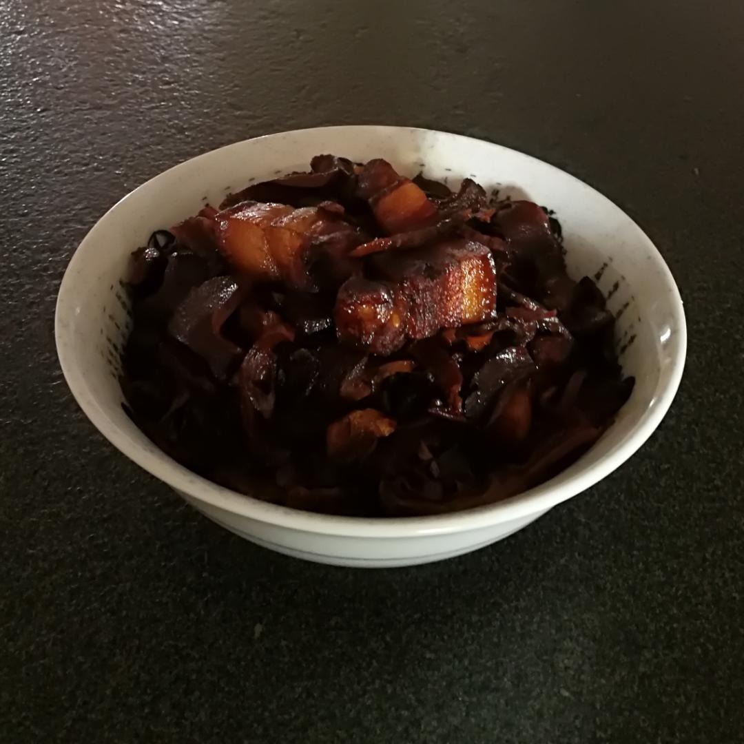 河豚魚干烧五花肉