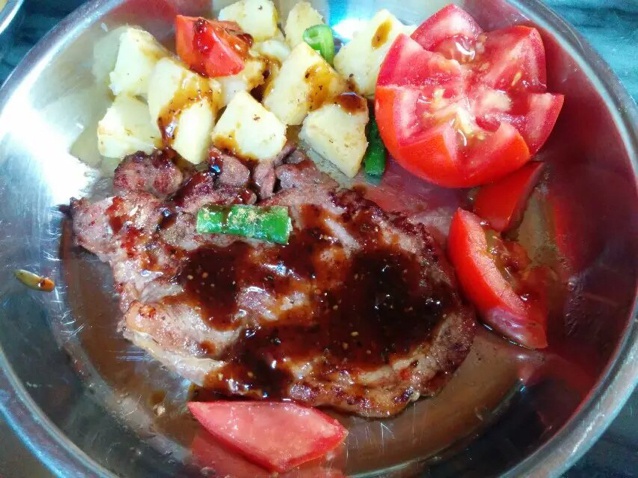 黑椒牛排