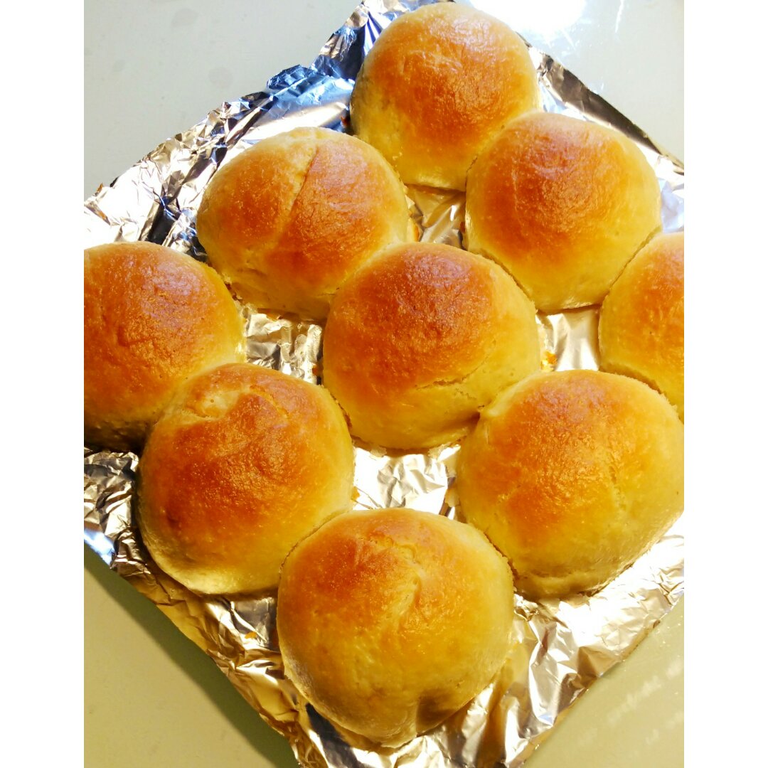 温柔的美咩咩做的超软椰浆面包