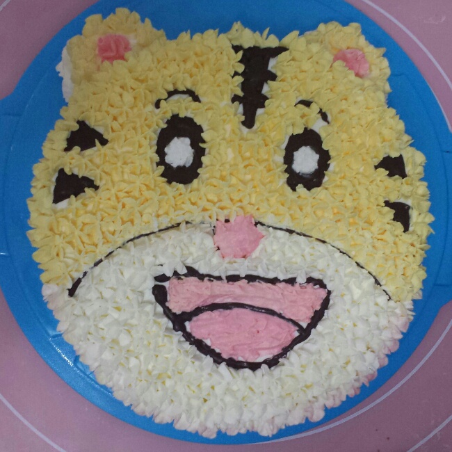 裱花蛋糕----可爱小巧虎