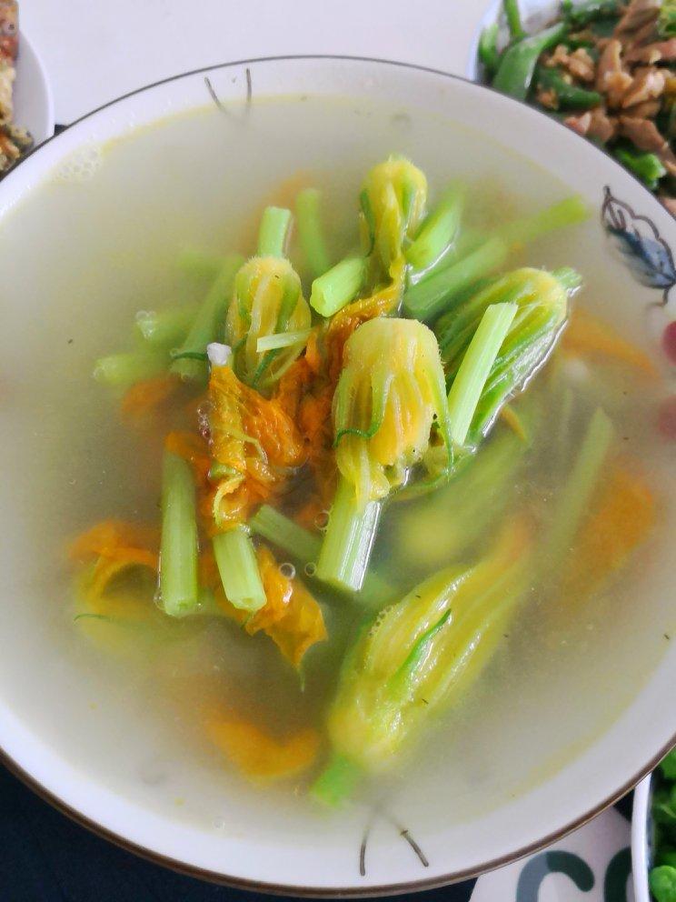 南瓜花汤