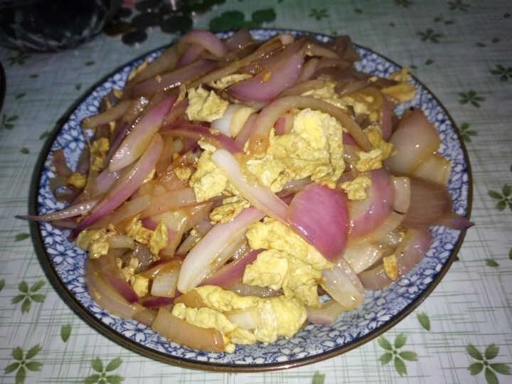 洋葱炒蛋