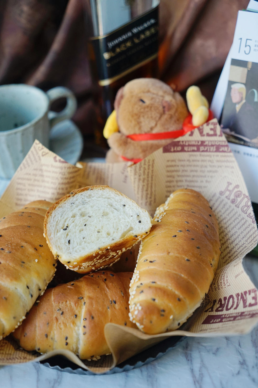 这个芝麻海盐卷我真的太爱了，你们赶紧做起来！