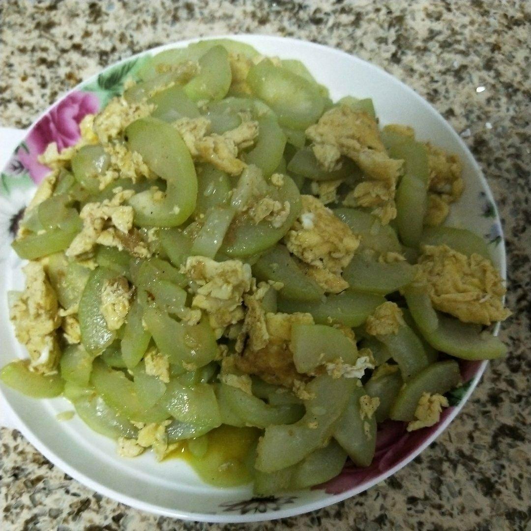 瓠子炒鸡蛋