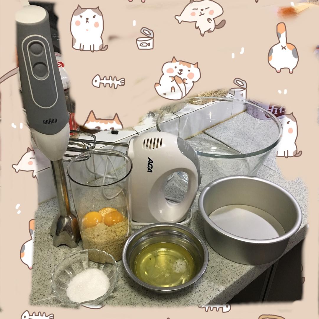 小米蒸蛋糕